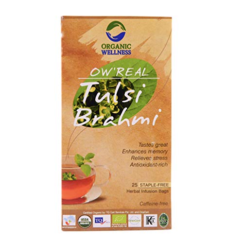 Organic Wellness Real Tulsi Brahmi